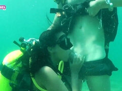 Blowjob, Brunette, Greek, Hd, Teen, Underwater