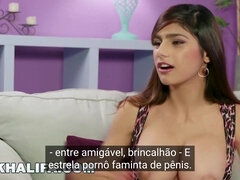 Arab, Big tits, Brazil, Brunette, Busty, Natural tits, Portuguese, Reality