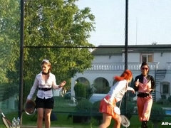 Pissed Off Wetlook Badminton Bunnies