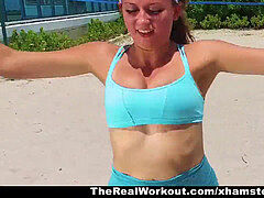 TheRealWorkout - fat knocker teen Fucked By Trainer