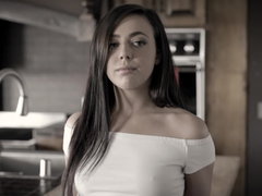 American, Caught, Family, Insertion, Kitchen, Masturbation