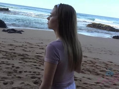 Amateur, Beach, Blowjob, Feet, Nude, Orgasm, Outdoor, Pov