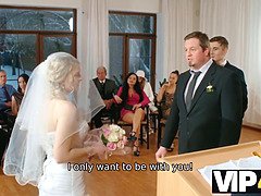 Beauty, Blonde, Bride, Cheating, Czech, Dress, Hd, Wedding
