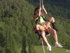 Asiatique, Brunette brune, Tir de sperme, Faciale, De plein air, Réalité