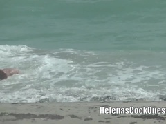 I Got Fucked On The Nude Beach By An Older Black Man With A BBC! voyeur