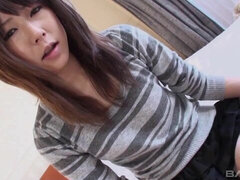 Bedroom, Blowjob, Brunette, Doggystyle, Fingering, Japanese, Skinny, Tits