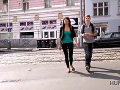 Denisse, the hunt4k amateur, trades sex for a day in Prague - POV cash for goods