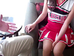 Cheerleader, Footjob, Nylon, Pantyhose