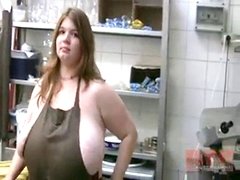 Bbw, Kitchen, Milf