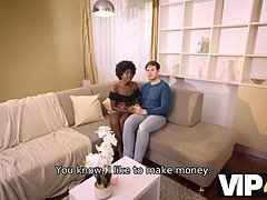 Zaawaadi gets her cuckold boyfriend to watch her get pounded by a stranger in hot interracial POV action.