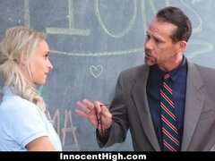 InnocentHigh - Angry  Girls (Audrey Royal) (Emma Hix) 3some with Teacher