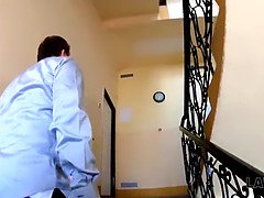 Brunette, Jail, Masturbation, Petite, Police, Teen, Uniform, Whore