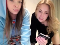 Amatør, Blondine, Brunette, Lesbisk, Onani, Legetøj, Web kamera