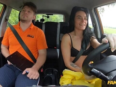 Pandemic car fuck with weird bitch Lexi Dona