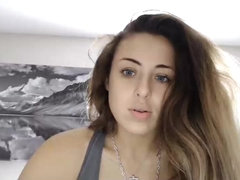 18 ans, Cul, Collège université, Masturbation, Chatte, Adolescente, Nénés, Webcam