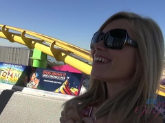 Beach, Bikini, Blonde, Girlfriend, Petite, Piercing, Pussy, Shaved