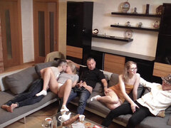 Orgy with hot Yara Phoenix, Eva Stone and Victoria Clockwork