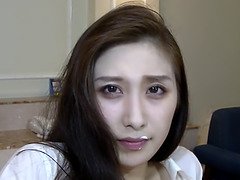 Asiatisch, Blasen, Braunhaarige, Hardcore, Hd, Japanische massage, Muschi, Jungendliche (18+)