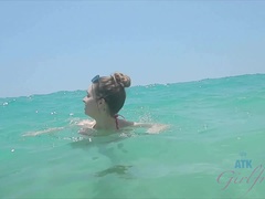 Amateur, Beach, Fingering, Girlfriend, Orgasm, Outdoor, Pov