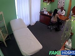 Doctor gives a strong orgasm to fit young girl for her birthday
