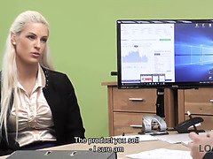 Beauty, Blonde, Czech, Handjob, Hd, Masturbation, Office, Pussy