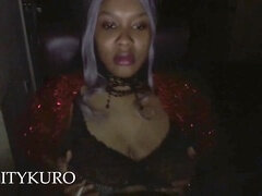 Sensual Smoking Tease by Smoking Goddess Kuro - Late Night Temptation