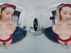 Leie, Grosse titten, Blondine, Vollbusig, Masturbation, Pov, Solo, Titten