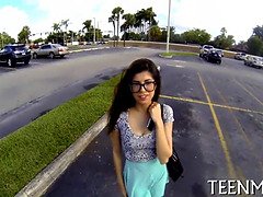 Blowjob, Car, Cute, Handjob, Hd, Outdoor, Public, Teen