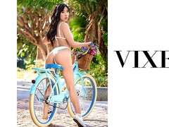 Elle Lee's brunette trailer by Vixen