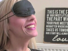 Blind folded My Wife