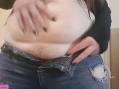 Bbw, Chubby, Fat, Jeans, Milf