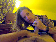 Step mom seduces son, stepmom, pov creampie